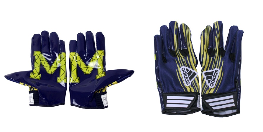 michigan football gloves